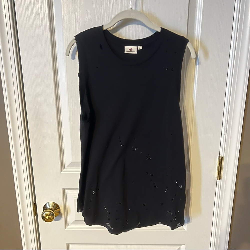 AG Adriano Goldschmied Holis Tank Black Size L
